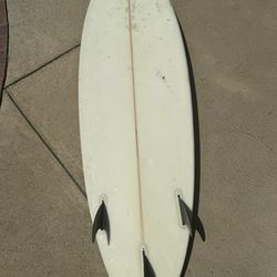 Stewart Fiberglass Surfboard 6’4”
