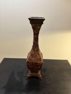 Ornate Brown Vase - Must Sell Fast!