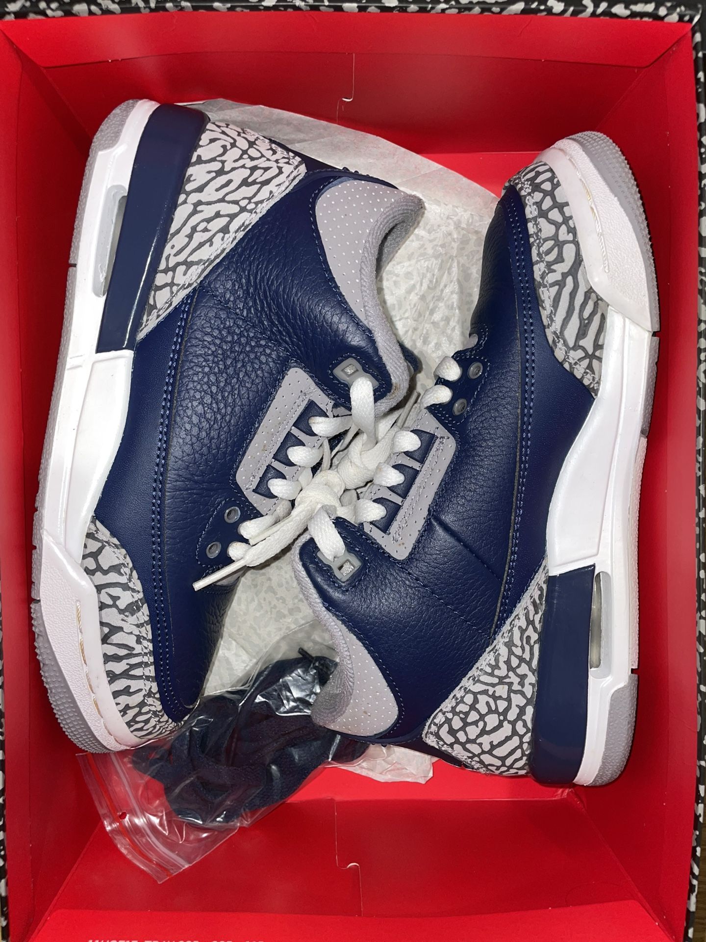 Nike Air Jordan Georgetown 3s (GS) Size 5Y