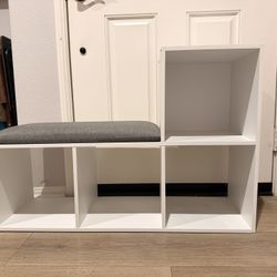 Kids Cube Storage With Seat