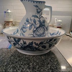 Pitcher And Wash Basin