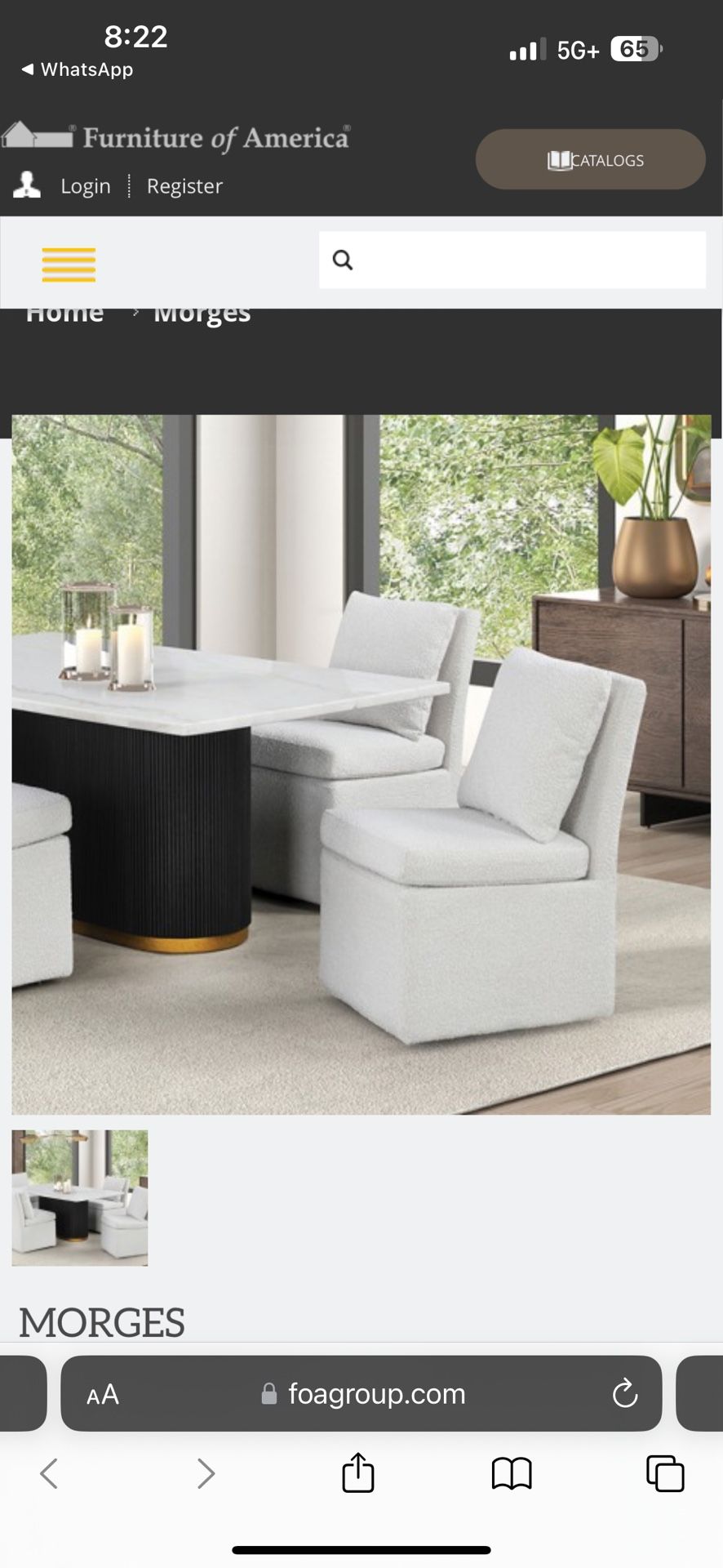 Dining Table And Coffee Table