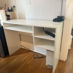 White desk 