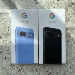 Google 8a - 128GB - Obsidian (Unlocked, New in Box)