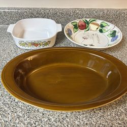 3-Piece Serving / Bakeware Dish Bundle