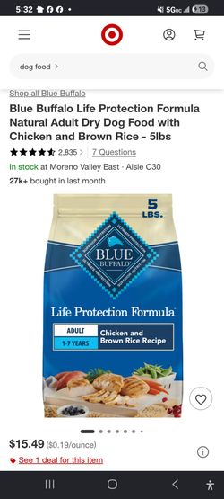 Dog food
