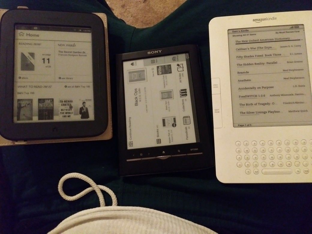 Kindle, Nook & E-Reader All For $70