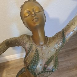 BEAUTIFUL BRONZE GYMNAST/DANCER IN EXCELLENT CONDITION!!