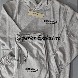 Grey Essentials Fear Of God Unisex Sets