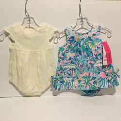 Lily Pulitzer & Jillian’s Closet Infant Girl Bundle 