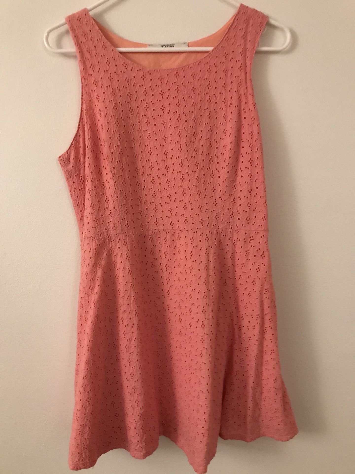 Pink Summer Sleeveless Dress