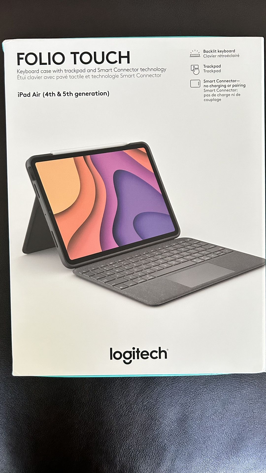 Logitech Combo Touch Keyboard Case for iPad Air 4th/5th Gen