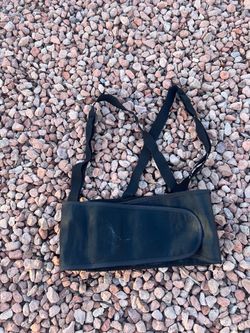 Global Back Support Belt Brace 954191 M/L 33-43" Lifting Work Safety Suspenders