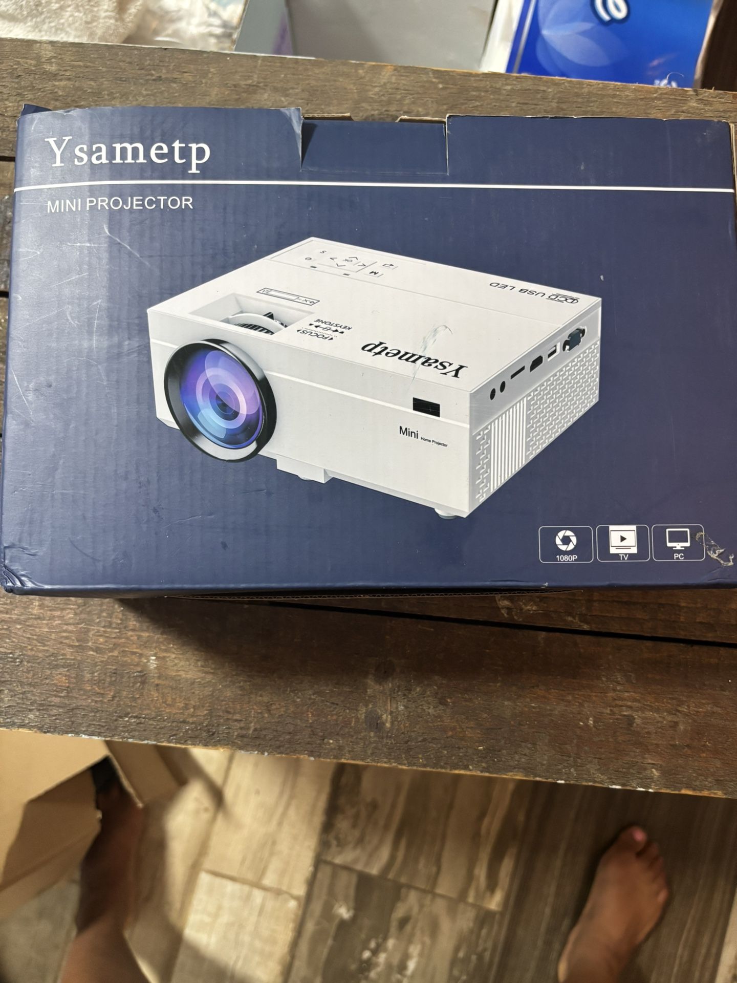 Y Sametp Mini Projector 📽️