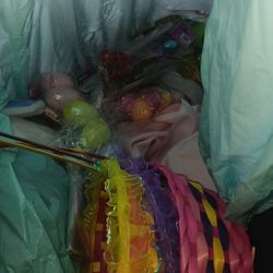 A Bag Of Party Supplies 