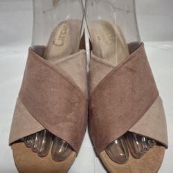 Circus By Sam Edelman Women’s 6.5 Tan Stacked Heel