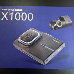 Thinkware X1000 1440p 2 Channel Dashcam With Display