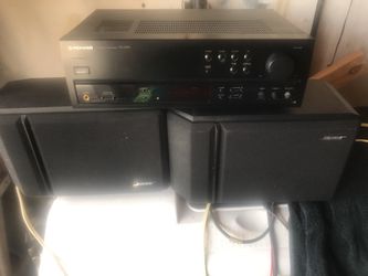 Pioneer and Bose speaker