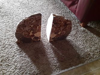 Heavy Bookends / Door Stop. Geoids