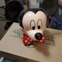 Vintage  Mickey Mouse   Flower pot or planter