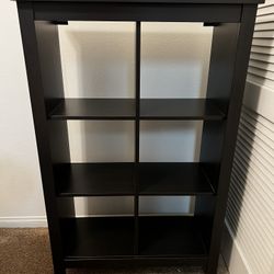 Black Shelving Unit (Pristine!) - $70