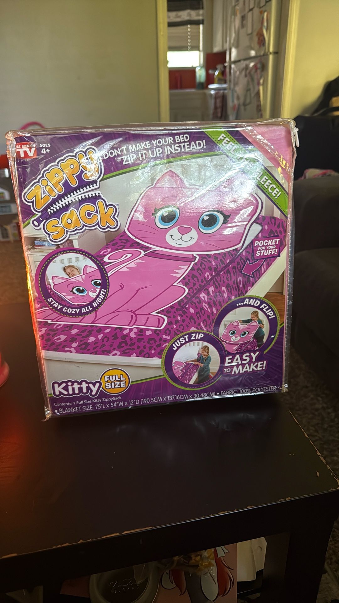 Zip Sacks Kitty Full Size Bed