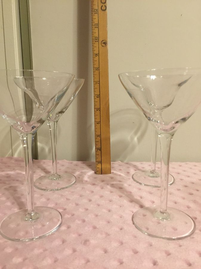 Princess house martini glasses