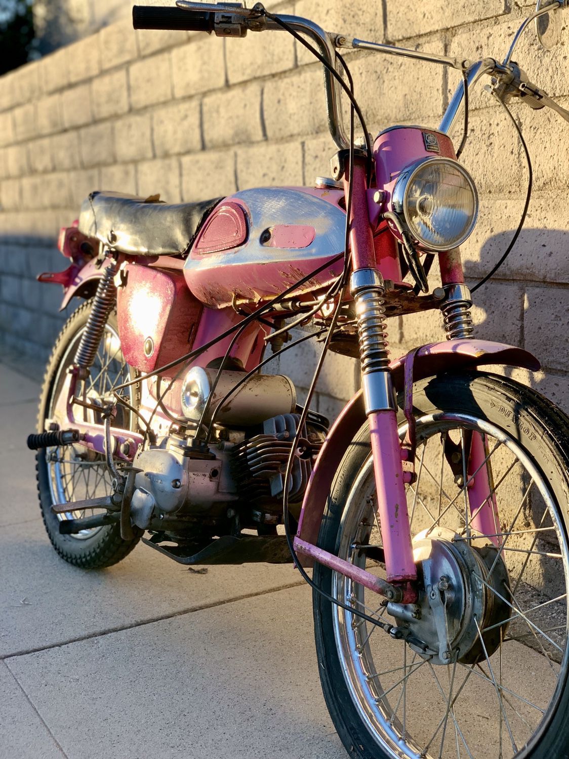 Classic 1965 Yamaha YG1 Trail Master Enduro Dirtbike Moped Cafe Racer Mcm