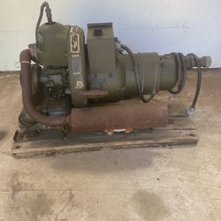 Vintage Military Homelite Dual Voltage Generator.