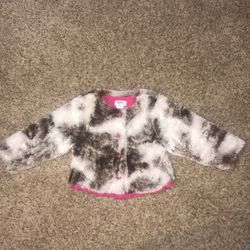 zutano toddler jacket faux fur 2T
