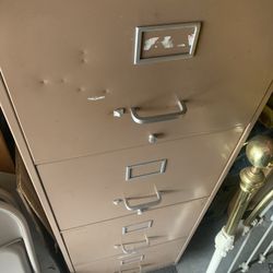 Five Drawer Filing Cabinet