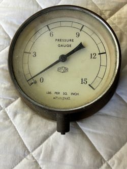 Brass Ships Pressure Guage