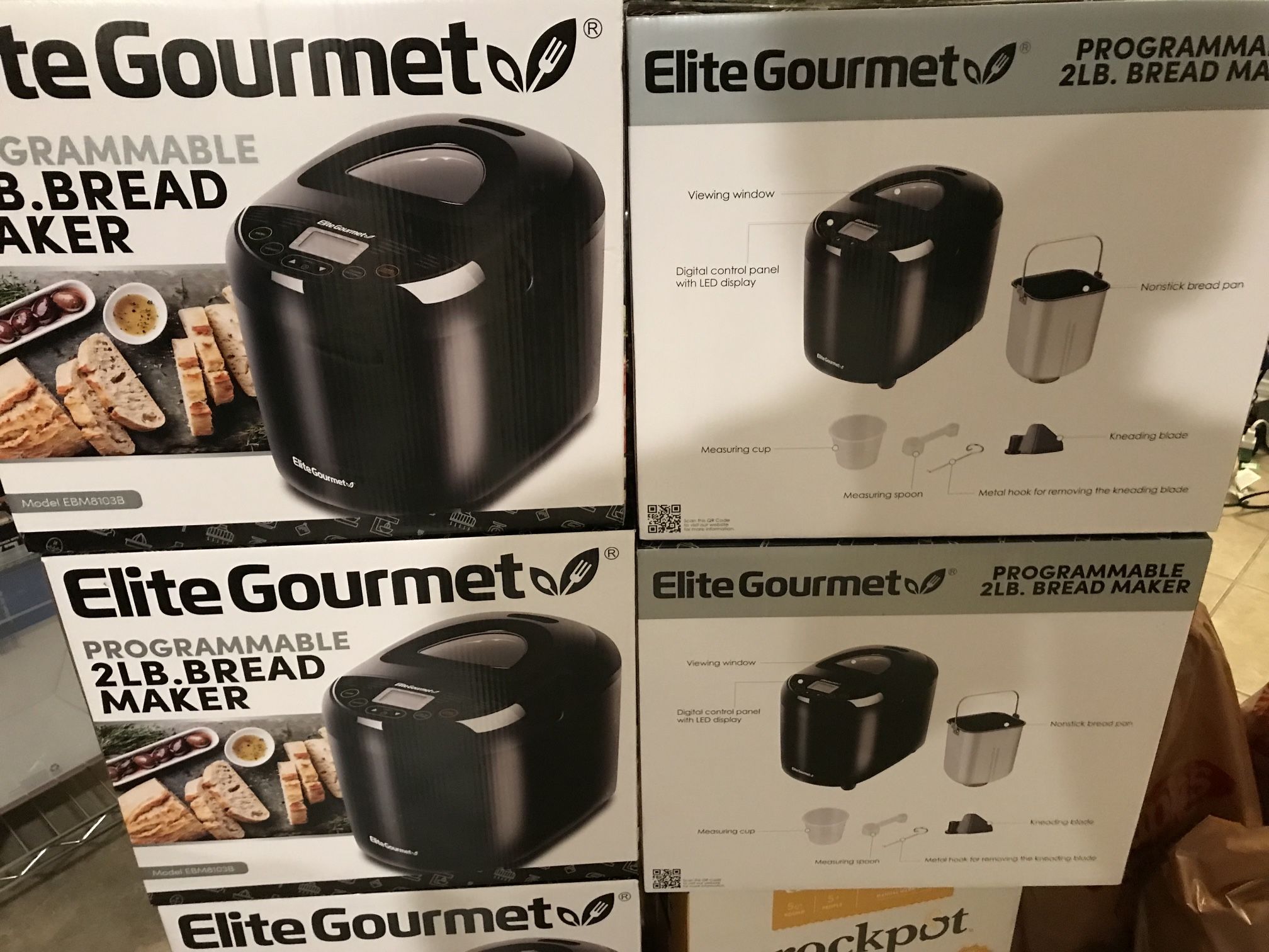 BRAND NEW BREAD MAKER MACHINE -4 available -Retail Over $190