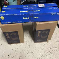 Brand New Levoit Air Purifiers & Onn TV Mounts (Great Deal!)