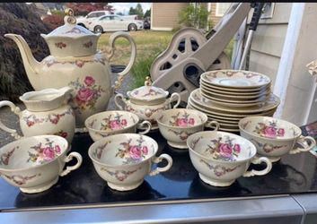 Rosenthal Pompadour tea set vintage 1950’s