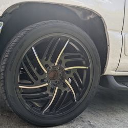 6x5.5 Wheels + Tires