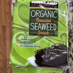 Free seaweed snacks