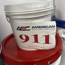 roofing coating wet patch