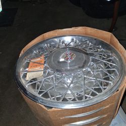 Original Cadillac Wheel Covers With Locks