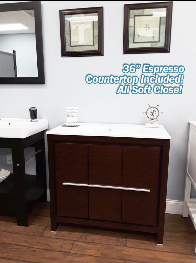 36” Bathroom Vanity Countertop Included✨
