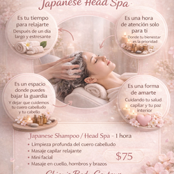 Japanese shampoo masage