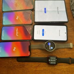 Phones Bundle And Watches 