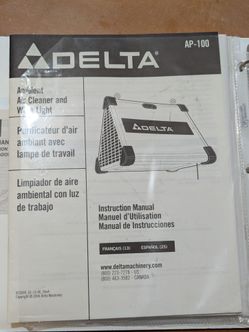 Delta Air cleaner