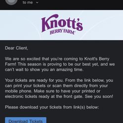 Knotts Tickets 