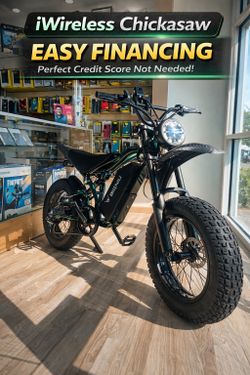 Dark Green BigNiu Electric Bike 2000watts 40MPH Long Range ebike Special Financing Deal!! $10 To $100 Down Payment To Take It Today! 