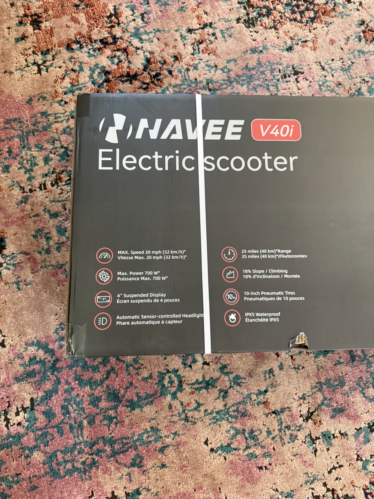 New NAVEE V40i Electric Scooter