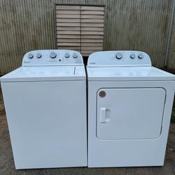 Whirlpool Washer And Dryer 