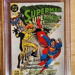 Superman 73 Vol 2 (Signature Series CGC 7.5) 1992 
