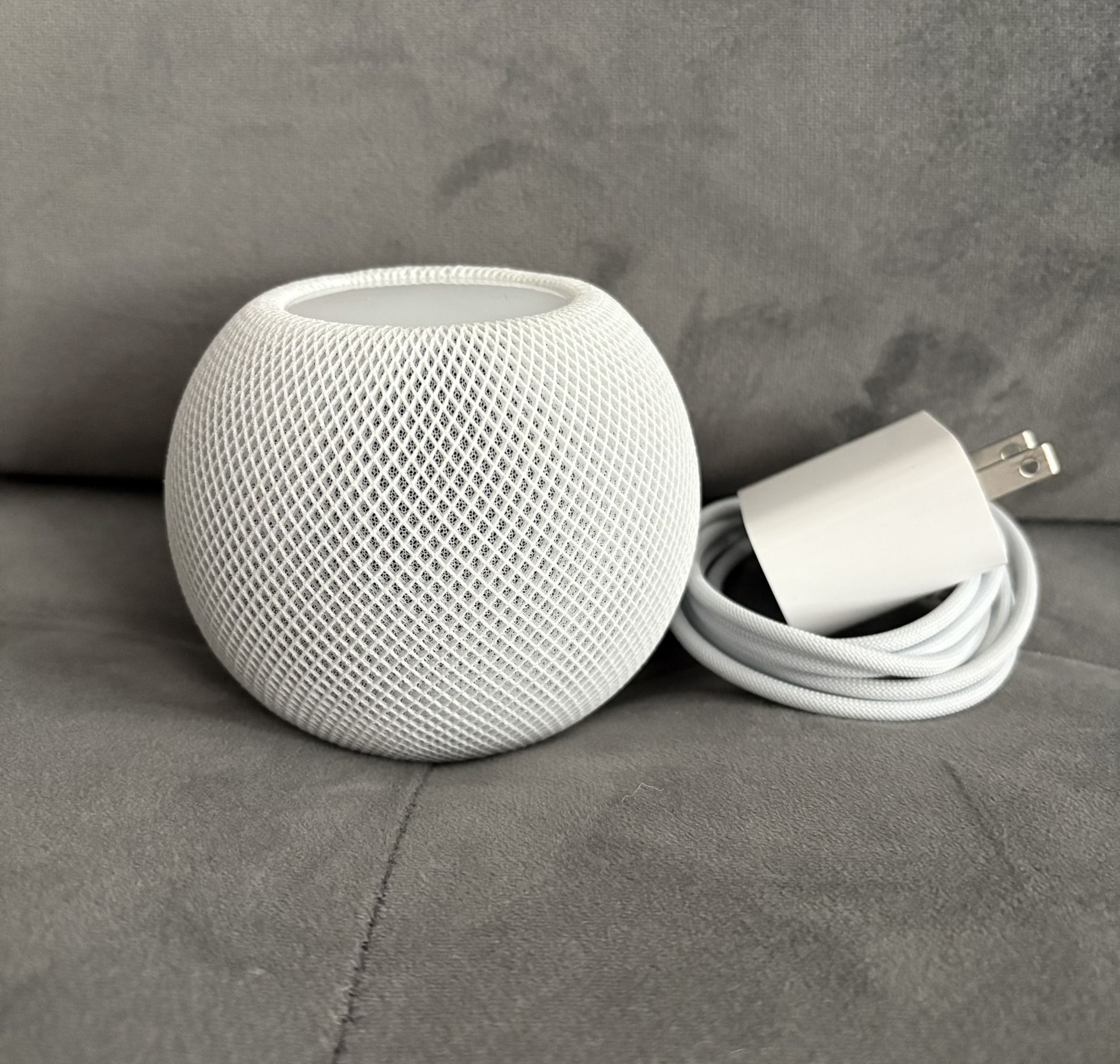 White Apple HomePod Mini