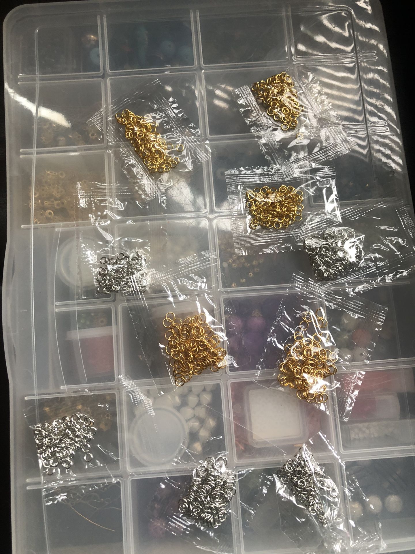 Beads And Clasp/jump Rings